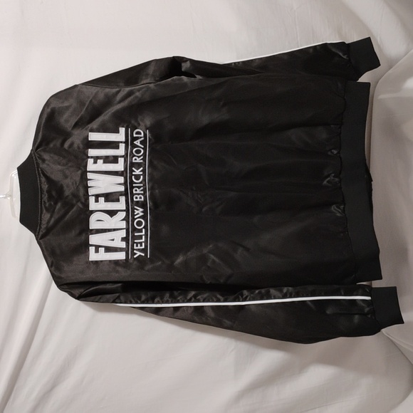 SALE! Elton John Farewell Yellow Brick Road Satin Bomber Jacket Like New 2018 - Picture 3 of 8